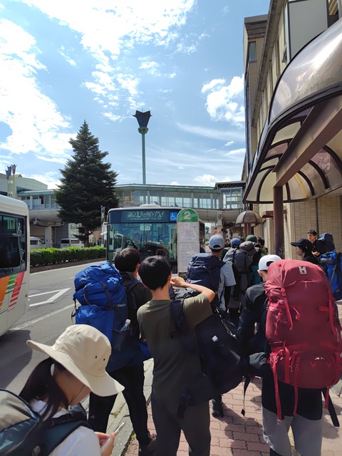 茅野駅前バス乗り場
